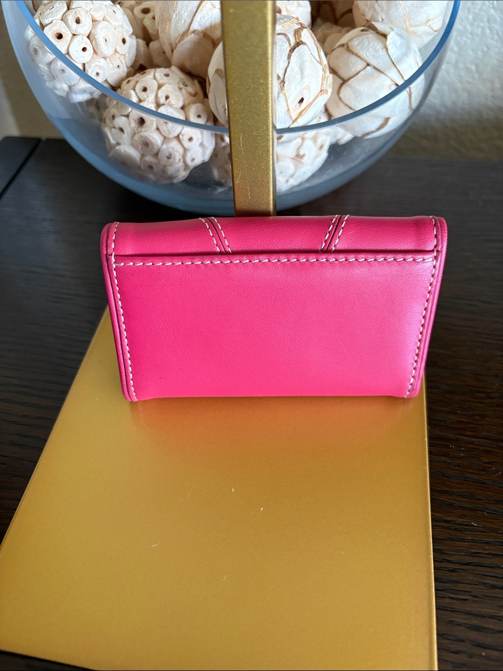 Givenchy Pink Leather Key & Card Holder - Picture 4 of 13